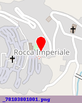 posizione della COMUNE DI ROCCA IMPERIALE