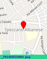 posizione della RISTORANTE - PIZZERIA L'ARCO DI IANNINI GUIDO e C SAS