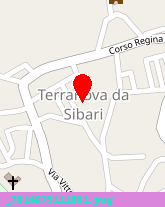 posizione della COMUNE DI TERRANOVA DA SIBARI 