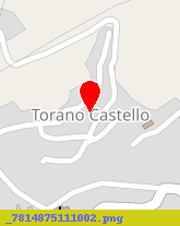 posizione della COMUNE DI TORANO CASTELLO 
