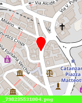 posizione della ANTICHE MURA DI ARMONE FRANCESCO