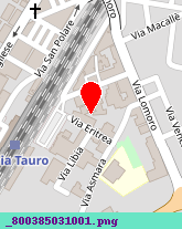posizione della AUTOFORNITURE PULIMENI ANTONIO e C SAS