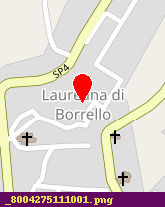 posizione della COMUNE DI LAUREANA DI BORRELLO