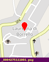 posizione della COMUNE DI LAUREANA DI BORRELLO 