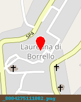 posizione della COMUNE DI LAUREANA DI BORRELLO 