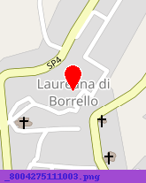 posizione della COMUNE DI LAUREANA DI BORRELLO