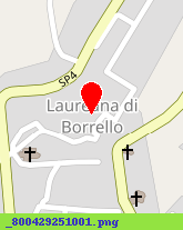 posizione della COMUNE DI LAUREANA DI BORRELLO