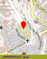 posizione della RISTORANTE PIZZERIA LIDO