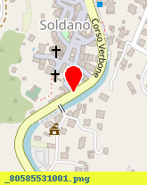 posizione della RISTORANTE OSTERIA DI SOLDANO