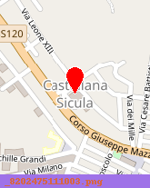 posizione della COMUNE DI CASTELLANA SICULA