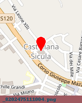 posizione della MUNICIPIO DI CASTELLANA SICULA