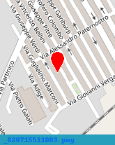 posizione della HOTEL VILLAGGIO AGLI ANDRONI DI SERINA FRANCESCO PAOLO