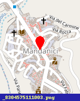 posizione della COMUNE DI MANDANICI