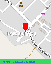 posizione della COMUNE DI PACE DEL MELA