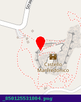 posizione della RISTORANTE AL CASTELLO SPOTO