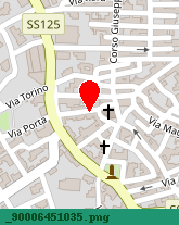 posizione della HOTEL VILLA DEL GOLFO -ALBA HOTELS SRL
