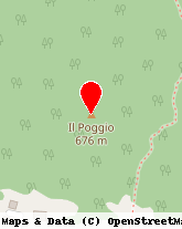 posizione della RISTORANTE DEL POGGIO