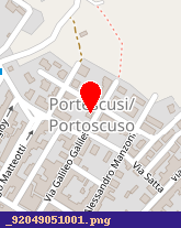posizione della TONNARA SU PRANU PORTOSCUSO - SRL