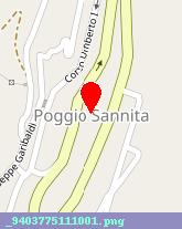 posizione della MUNICIPIO DI POGGIO SANNITA