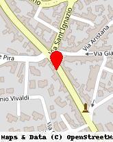 posizione della RISTORANTE PIZZERIA DA ANDREA DI SERRA PAOLA e C SNC