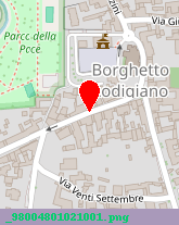 posizione della DIREZIONE DIDATTICA STATALE BORGHETTO LODIGIANO