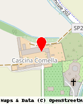 posizione della FLORICOLTURA CASCINA COMELLA DI MARCHI MASSIMO e C SNC