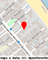 posizione della ALBERGO FIORITA DI LAZZARINI GIANCARLO e C (SAS)