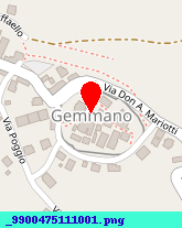 posizione della MUNICIPIO DI GEMMANO