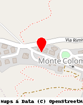 posizione della PRO LOCO DI MONTE COLOMBO