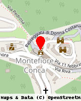 posizione della MUNICIPIO DI MONTEFIORE CONCA