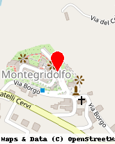 posizione della MUNICIPIO DI MONTEGRIDOLFO