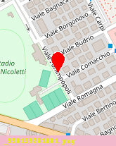 posizione della AC VALLEVERDE RICCIONE