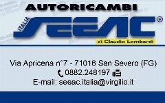AUTORICAMBI SEEAC ITALIA DI LOMBARDI CLAUDIO SAN SEVERO