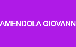 AMENDOLA GIOVANNI PERUGIA