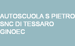 AUTOSCUOLA S PIETRO SNC DI TESSARO GINOeC QUINTO VICENTINO