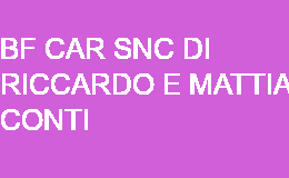 BF CAR SNC Di RICCARDO E MATTIA CONTI FERRARA