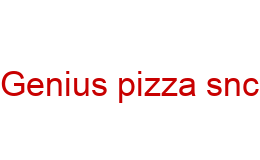 Genius pizza snc Arconate