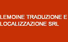 LEMOINE TRADUZIONE E LOCALIZZAZIONE SRL MILANO