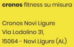 Cronos Ssd Fitness Su Misura novi ligure