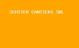 SCHITER CANTIERI SRL CEPRANO