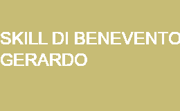 SKILL DI BENEVENTO GERARDO NOCERA INFERIORE