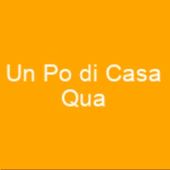 Un Po di Casa Qua...di Ghezzi Edoardo pontirolo nuovo