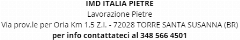 IMD ITALIA LAVORAZIONE PIETRE DI MORLEO FRANCO E MORLEO ANTONIO SNC TORRE SANTA SUSANNA