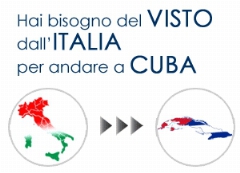 VISTO TURISTICO CUBA DI C.M. milano