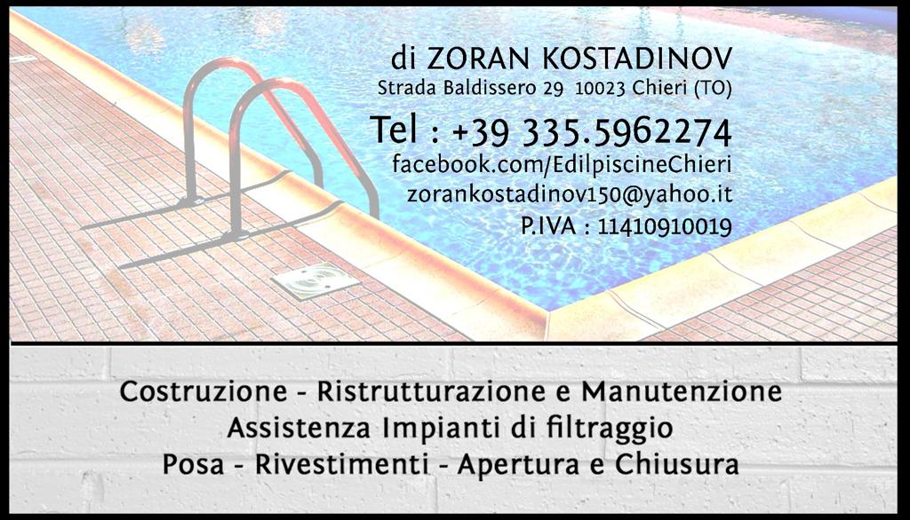 EDILPISCINE DI ZORANCO KOSTADINOV chieri