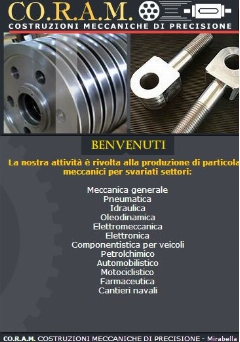 CORAM costruzioni meccaniche MIRABELLA IMBACCARI